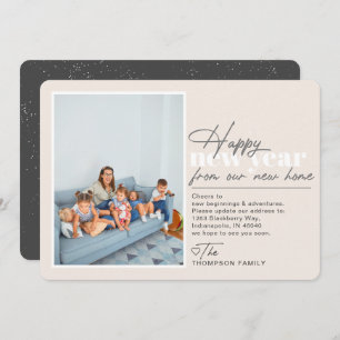 feliz ano novo Movendo Anúncio Tan Foto