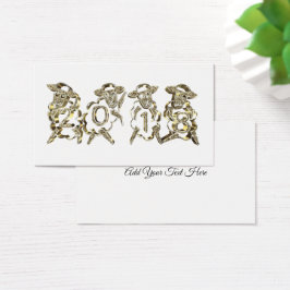 feliz ano novo Ovelha de 4 Ouros 2018 Dourados Spa