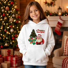 Feliz Ano Novo Papai Noel Árvore de Natal Kids Hoo