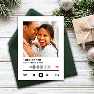 Feliz ano novo Seu Cartão De Saudação De Música Fa