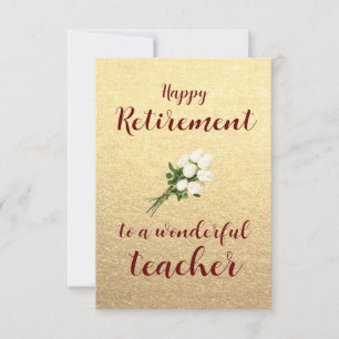 Feliz Aposentadoria Professor Obrigado