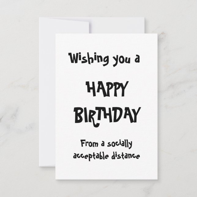 Feliz Autoisolamento, distanciamento social de ani (Frente)