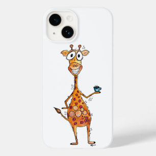 Feliz Bebendo de Girafa do Whimsso Café