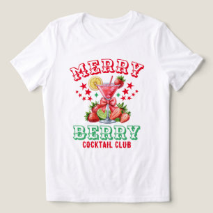 Feliz Berry Christmas Strawberry Cocktail