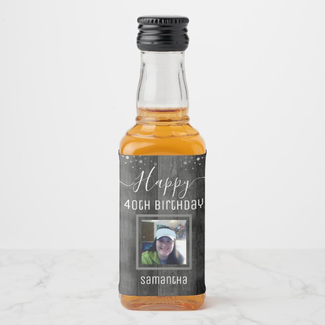 Feliz Bold Confetti de Diversão em aniversário de  (Frente)