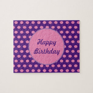 Feliz Bolinhas de Aniversário, Quebra-cabeça (Roxo