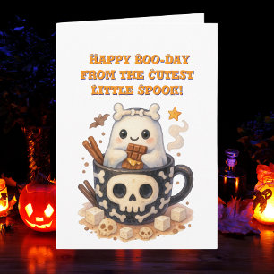 Feliz Bote Day Ghost Fotografia Ghost Cartões de D