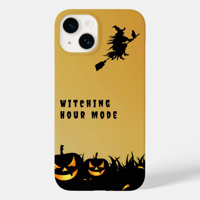 Feliz bruxa negra do halloween (Verso)