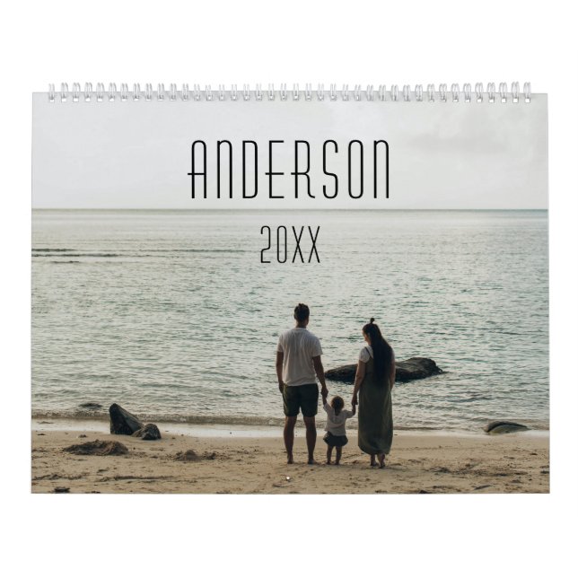 Feliz calendário de fotos fofo personalizado pela  (Capa)