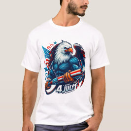 Feliz camiseta de 4 JULHO....