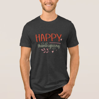 Feliz Camiseta de Ação de Graças de Homens