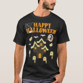 Feliz Camiseta Diversão de Halloween