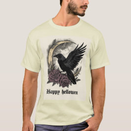 Feliz Camiseta do Dia das Bruxas - Vídeo Gráfico D