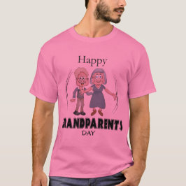 Feliz Camiseta do Dia dos Avós