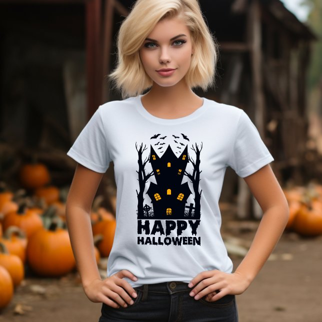 Feliz Camiseta Noite de Halloween (Criador carregado)
