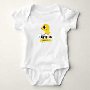 Feliz Camiseta Quack Bebê