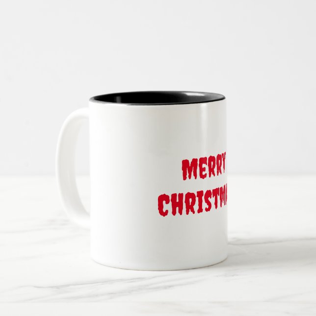 "Feliz Caneca de Natal: Sip Warmand Joy with Ever (Frente Esquerda)
