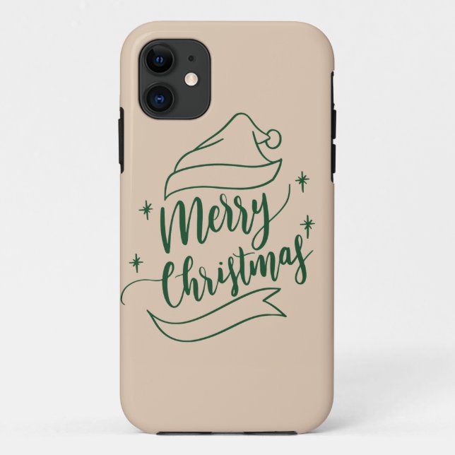 Feliz capas de iphone de Natal (Verso)