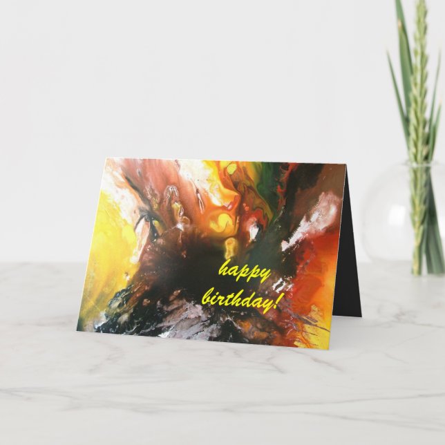 Feliz Cartão de Aniversário (Frente)