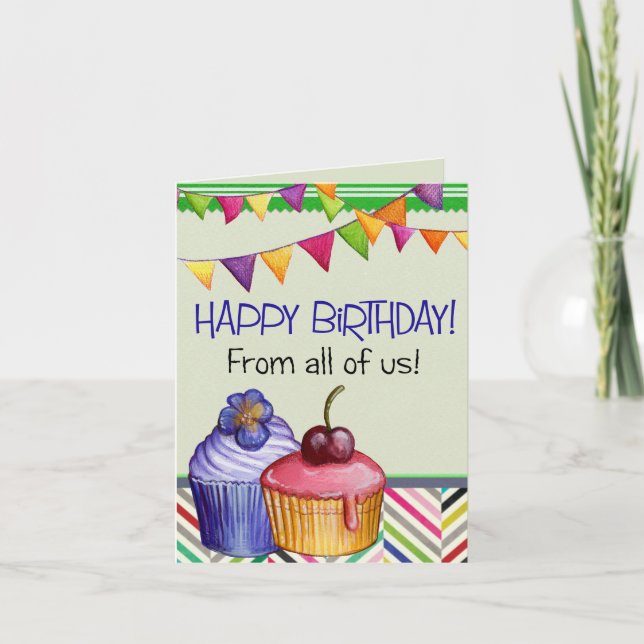 Feliz Cartão de Aniversário (Frente)