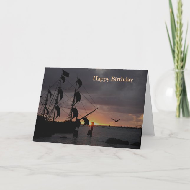 Feliz cartão de aniversário (Frente)