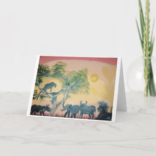 Feliz cartão de aniversário.