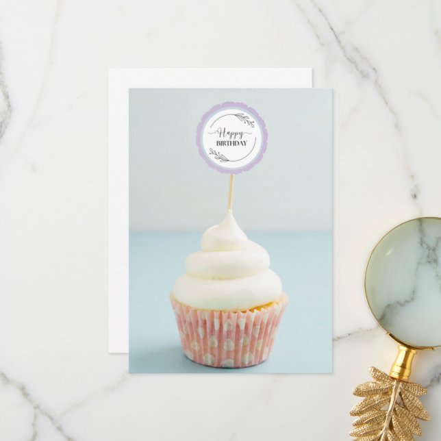 Feliz Cartão de Aniversário (Frente/Verso In Situ)