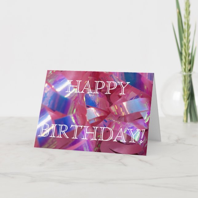 FELIZ cartão de aniversário (Frente)