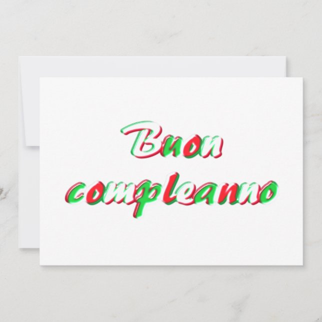 Feliz cartão de aniversário (Frente)