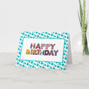 Feliz Cartão de Aniversário