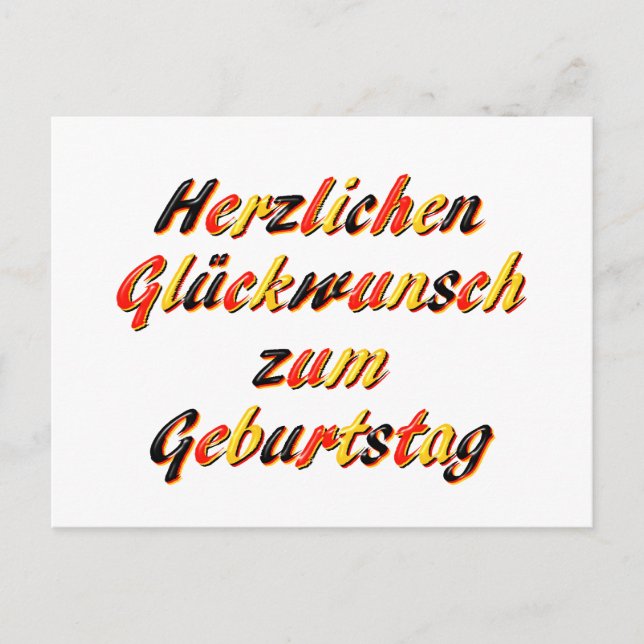 Feliz cartão de aniversário (Frente)