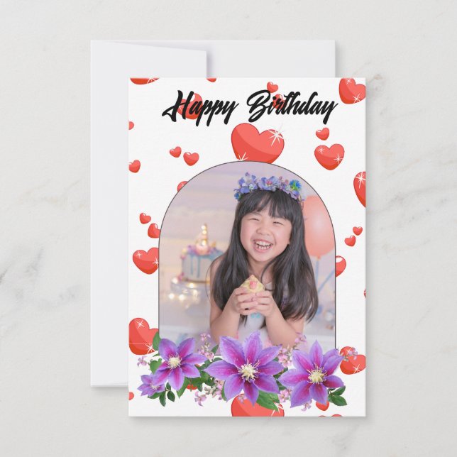 Feliz Cartão de Aniversário (Frente)