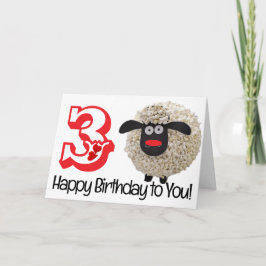 Feliz Cartão de Aniversário Dobrado