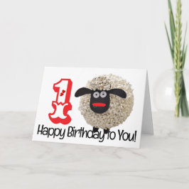 Feliz Cartão de Aniversário Dobrado