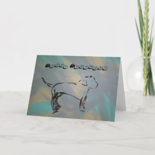 Feliz Cartão de Aniversário dobrado