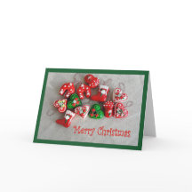 Feliz cartão de boas-vindas de Natal