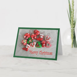 Feliz cartão de boas-vindas de Natal