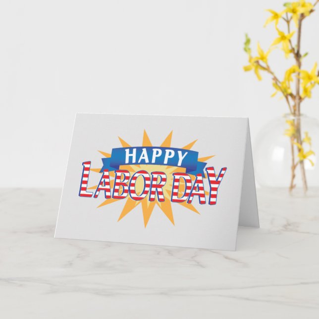 Feliz Cartão de Dia do Trabalho (Flor Amarela)