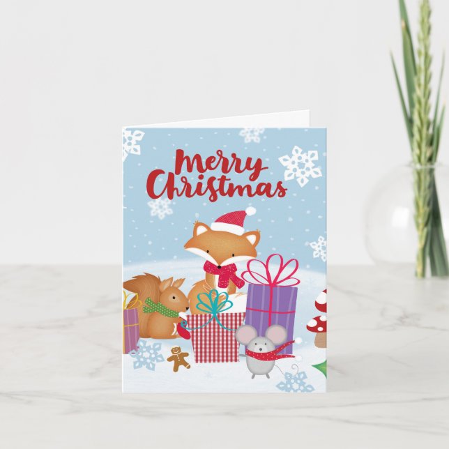Feliz Cartão de Natal (Frente)