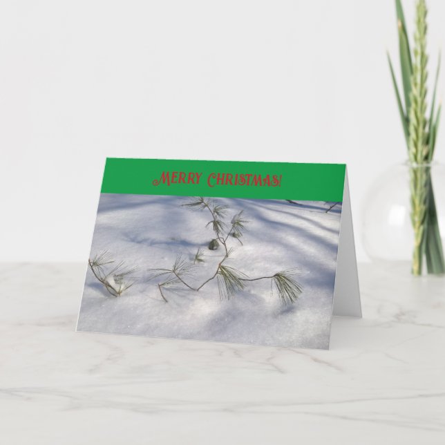 Feliz Cartão de Natal (Frente)