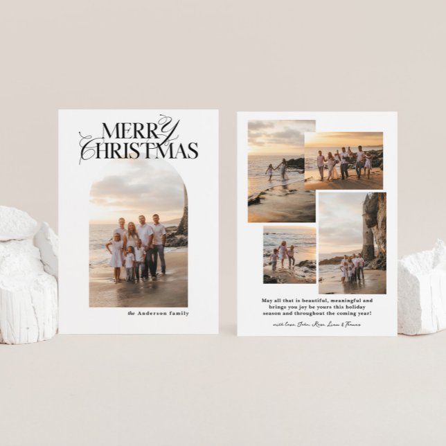 Feliz Cartão de Natal | Cartão com fotos de Natal  (Criador carregado)