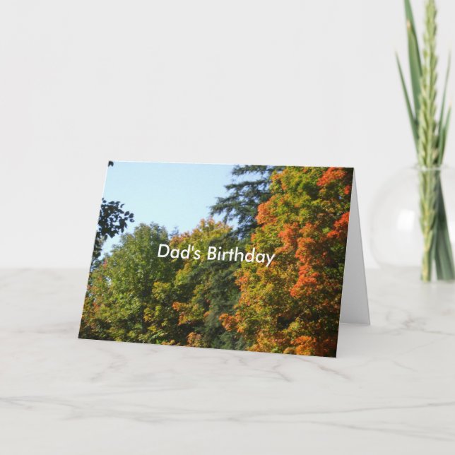 Feliz Cartão de Pai de Aniversário (Frente)