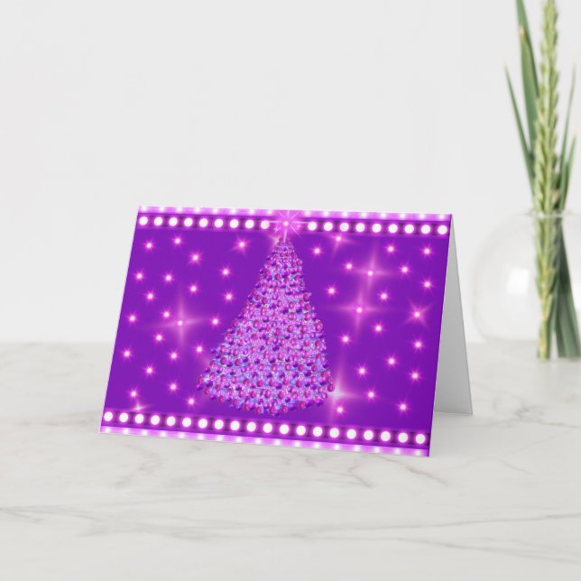 Feliz Cartão de Saudação da Estação Avançada (Frente)