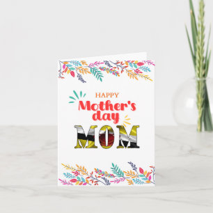 Feliz Cartão de Saudação de Dia das Mães "Brunei M