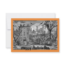 Feliz Cartão de Saudação de Halloween