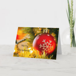 Feliz Cartão de Saudação de Natal