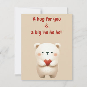 Feliz Cartão de Saudação de Natal