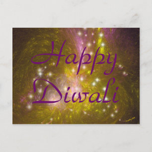 Feliz cartão postal Diwali.