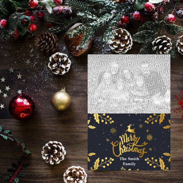 Feliz cartões de fotos de Natal (Criador carregado)