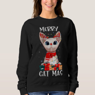 Feliz Catmas Engraçado Camiseta T Proprietário de
